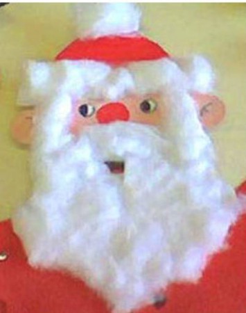 "Pai Natal". Cartão. Oficina de Formação.